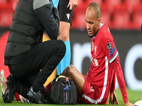 Liverpool choáng váng chấn thương của Fabinho