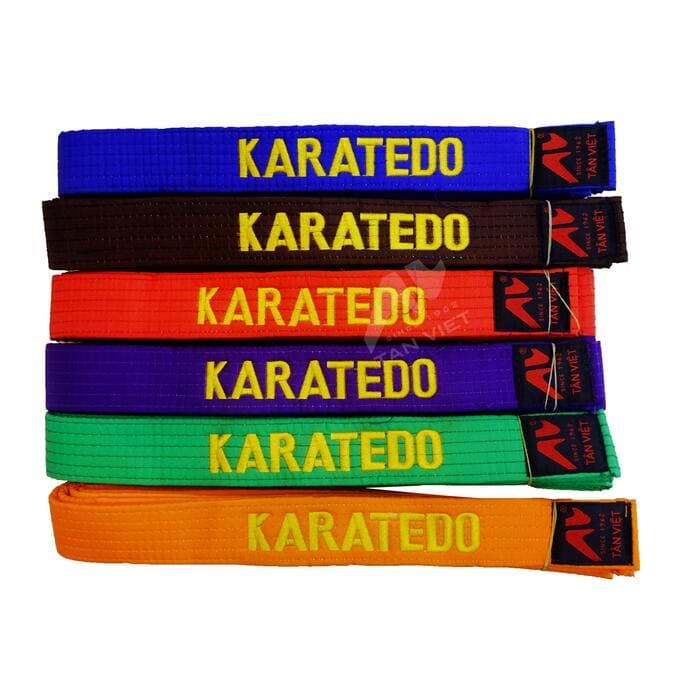 Võ Karate có mấy đai? Ý nghĩa các màu đai của Karate