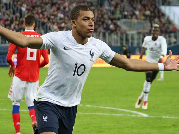 Số áo Mbappe tại ĐTQG Pháp