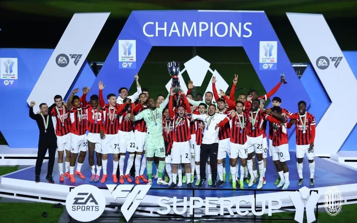 BĐ Ý: AC Milan vô địch Siêu cúp Ý 2024 ngoạn mục