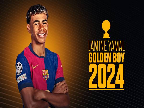 Lamine Yamal cầu thủ Barca giành Golden Boy 2024