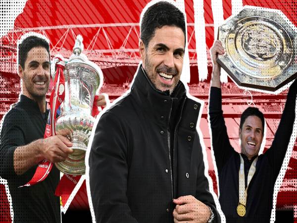 Thành tích của HLV Arteta tại Arsenal