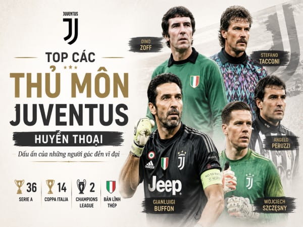 TOP các thủ môn Juventus huyền thoại dấu ấn người gác đền